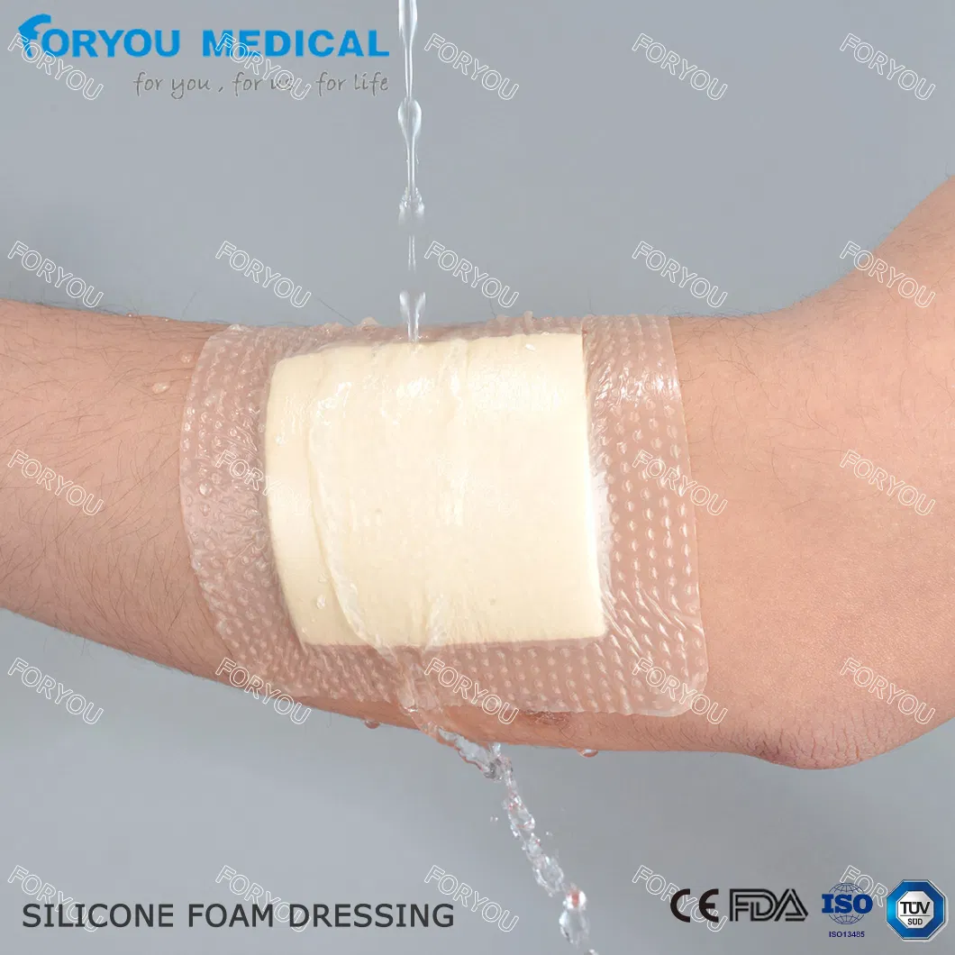 21st Century Top Premium Surgical Silicone Border Foam Wound Dressing Sacral Wound